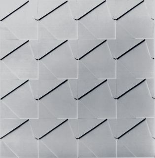 rilievo acrilico su legno 80x80cm, 1976 